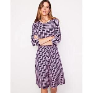 NEW Boden Amelie Long Sleeve Dress Sz 4L Long